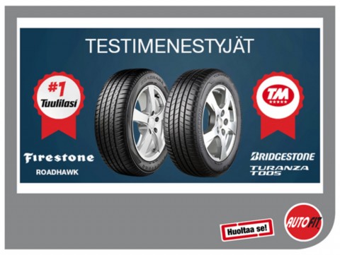 Testimenestyjät Bridgestone ja Firestone